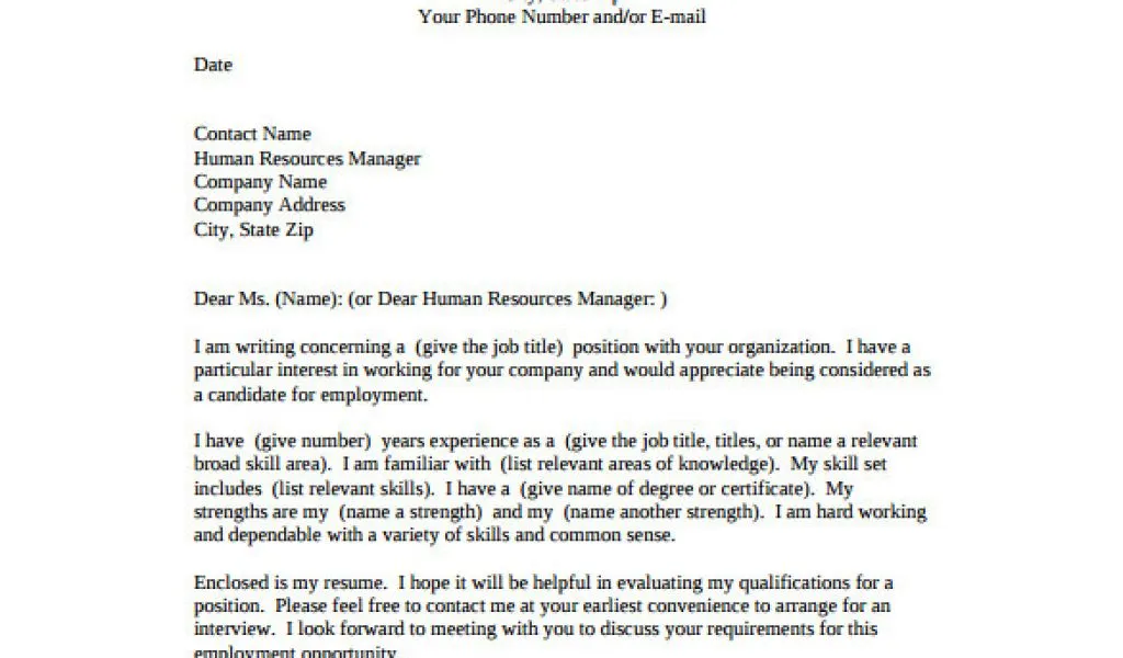 35783 cover letter components