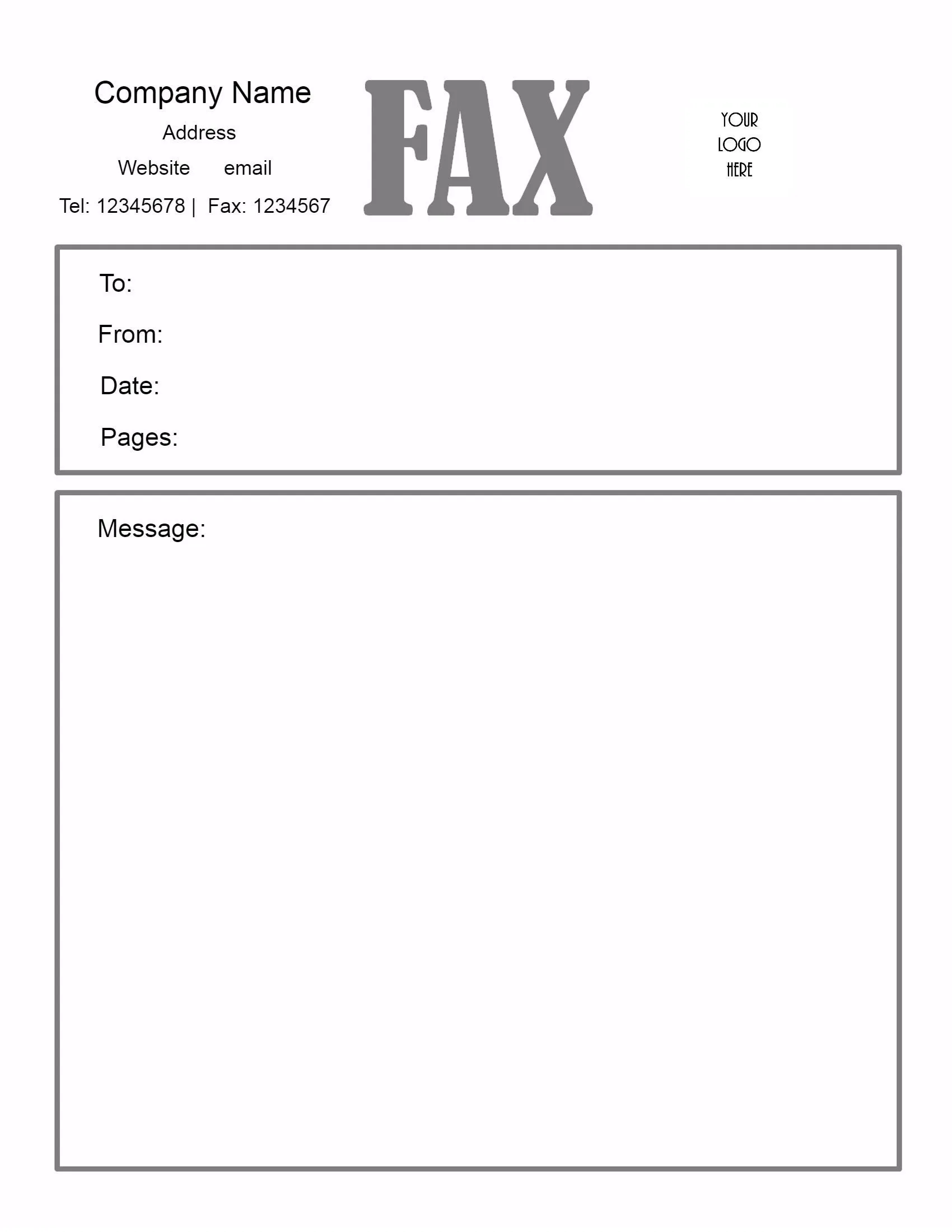35786 fax cover letter word body