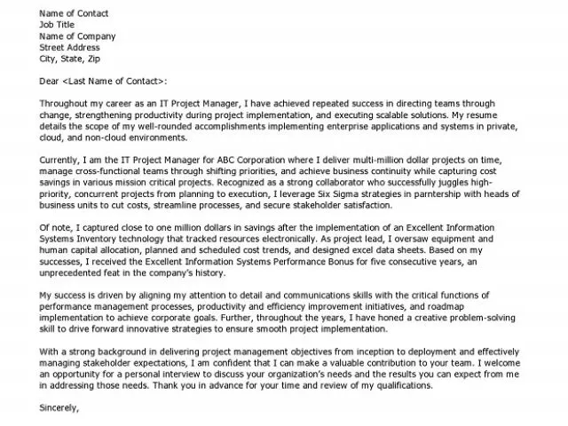 35787 it cover letter writing