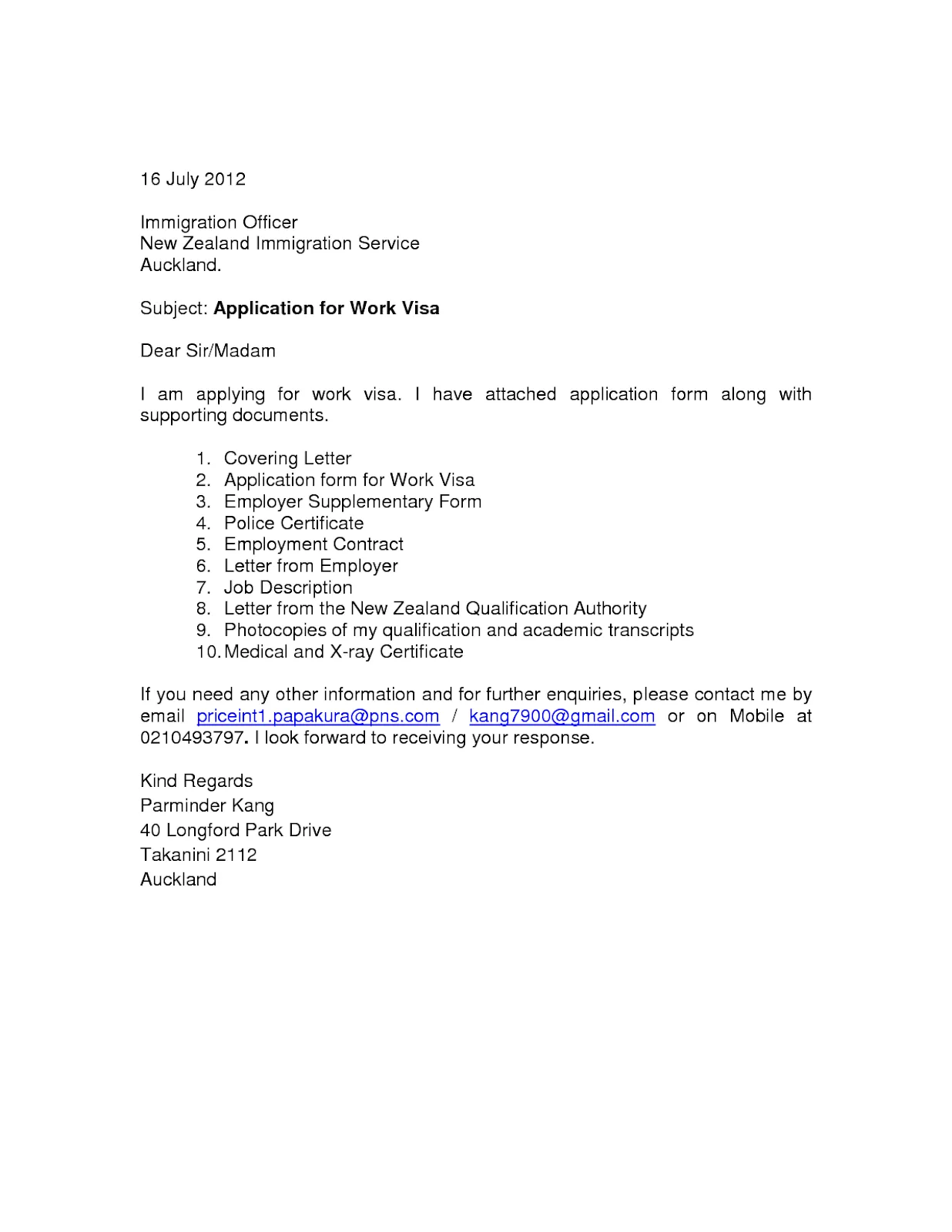 35793 visa cover letter financial stability