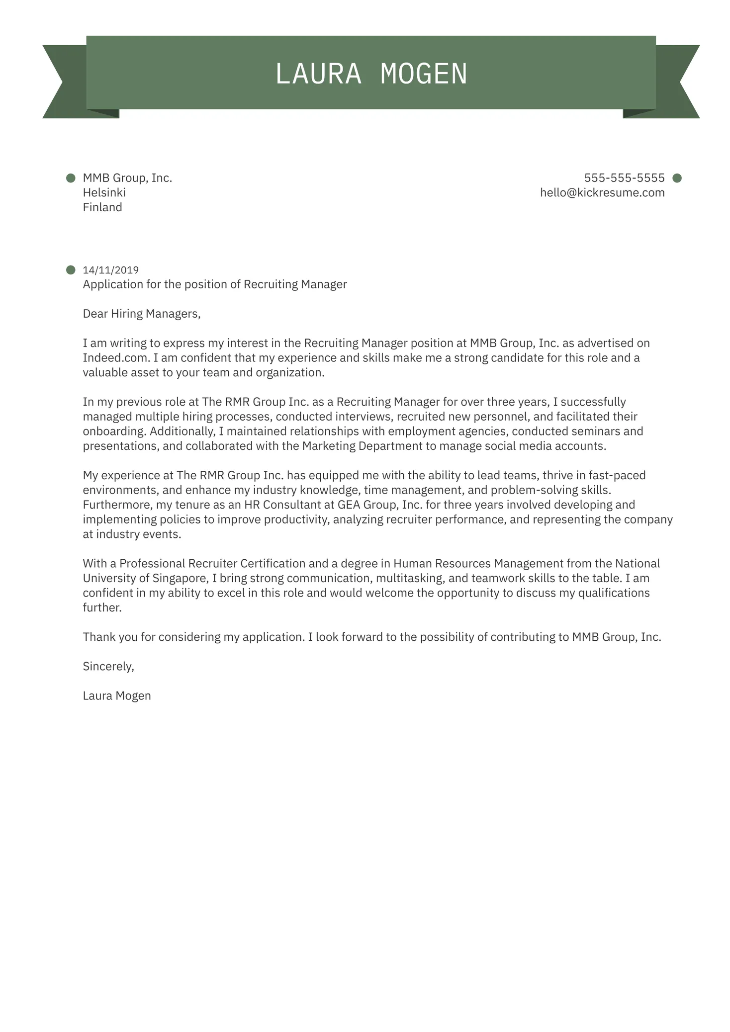 35794 cover letter formatting