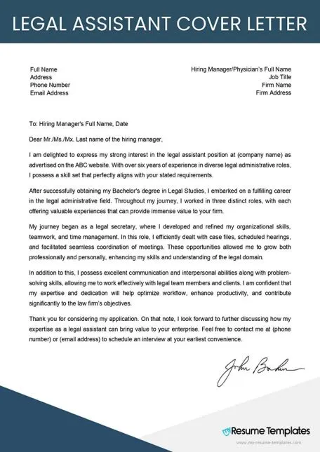 35817 cover letter formatting