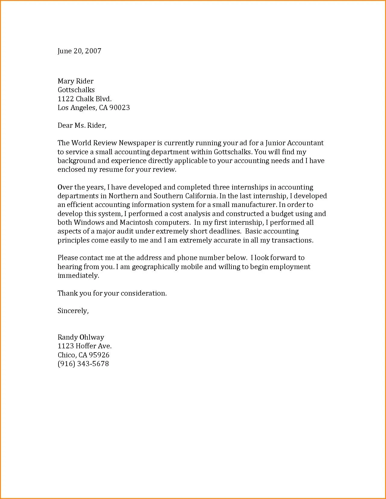 35836 proofreading cover letter