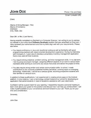 35838 java cover letter formatting