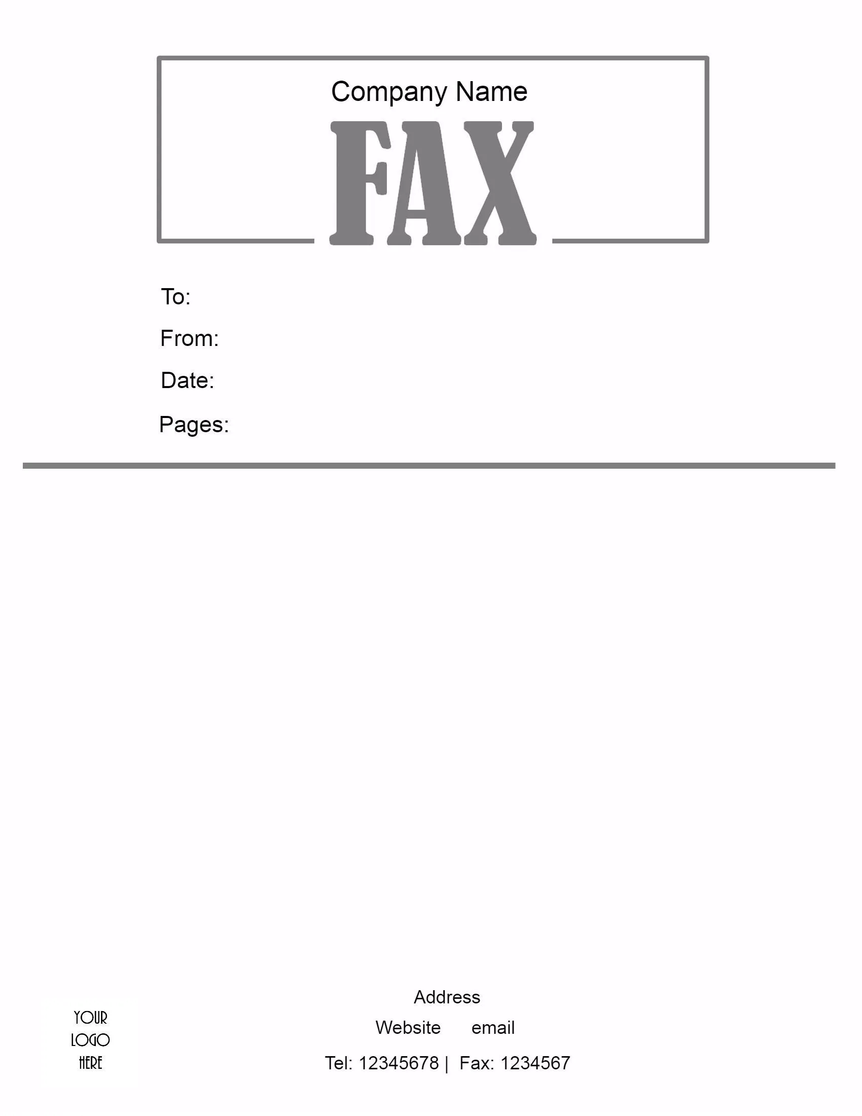 35841 business fax cover letter