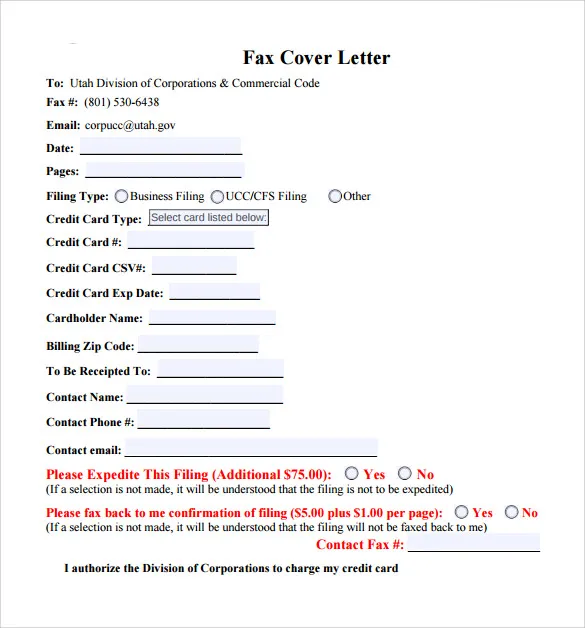 35841 fax cover letter formatting