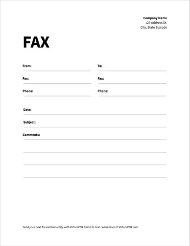 35841 professional fax cover letter