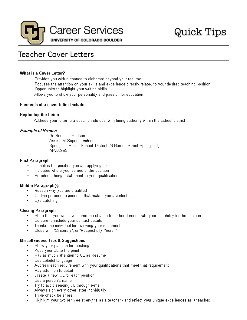 35852 teacher cover letter professional