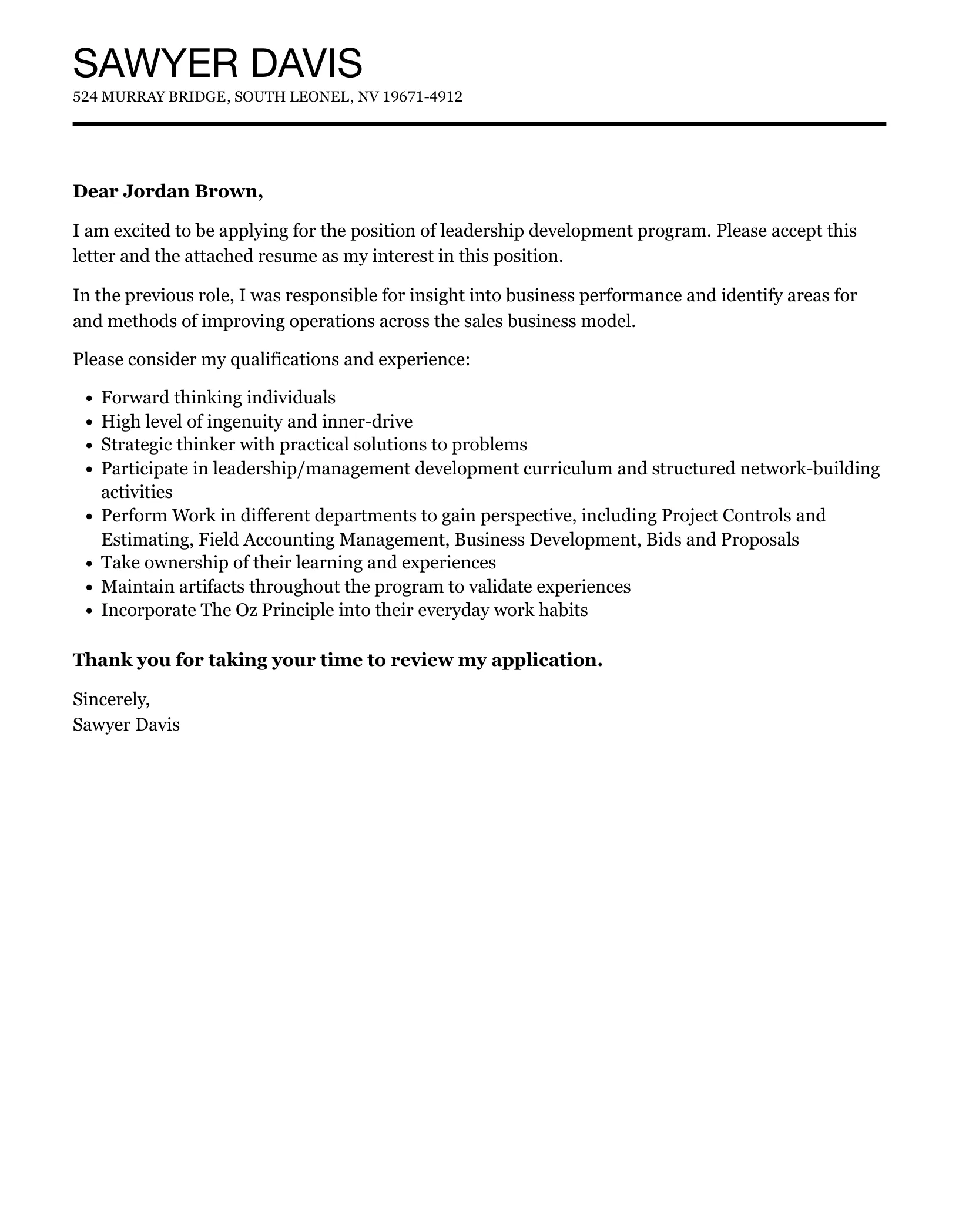 35857 cover letter format