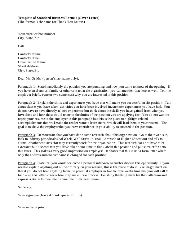 35863 cover letter guide