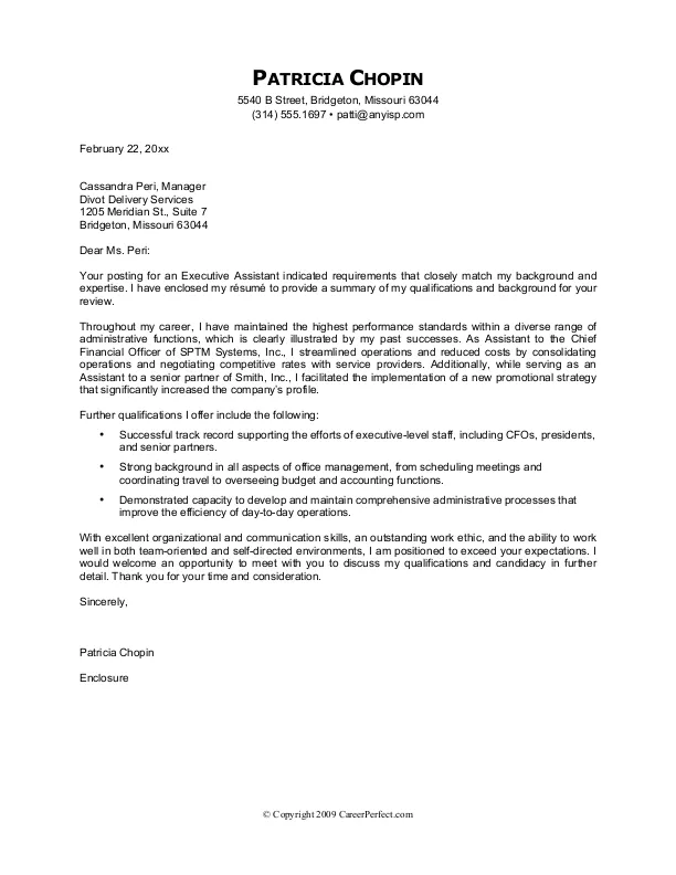 35875 cover letter formatting
