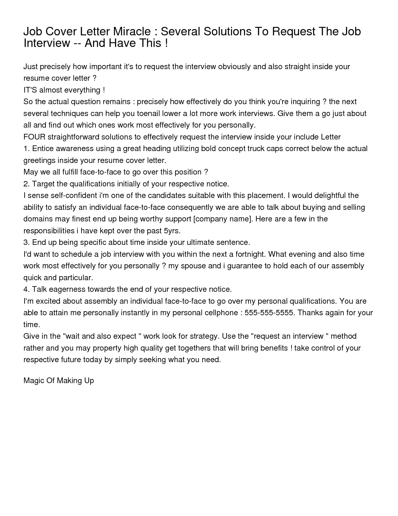 35875 cover letter header