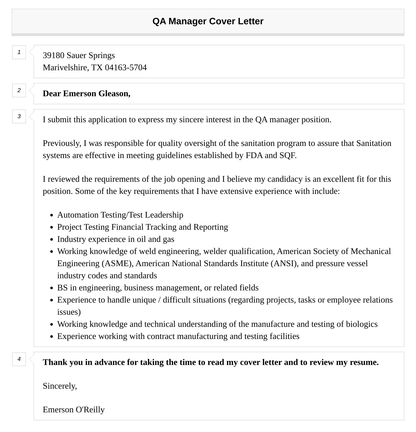 35886 qa manager cover letter teamwork