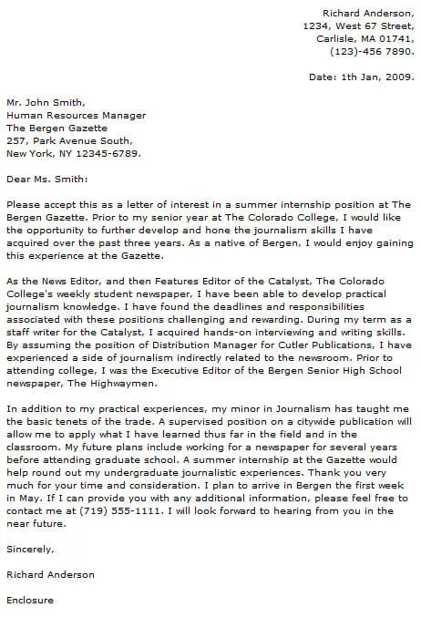 35889 cover letter formatting