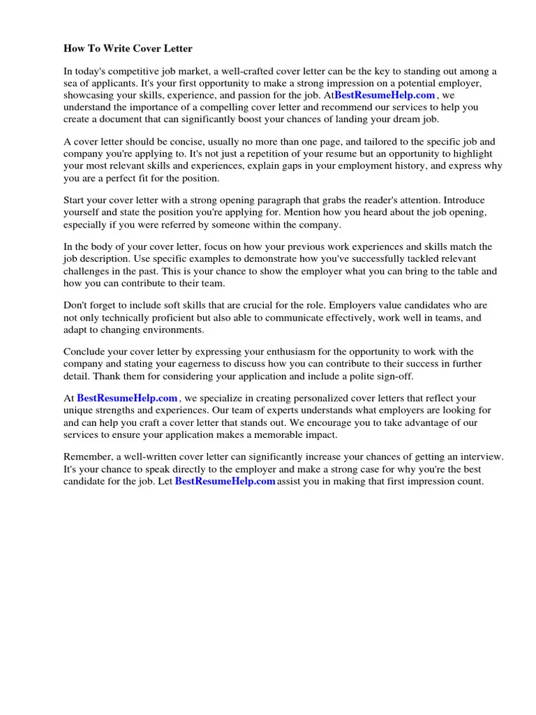 35892 cover letter writing