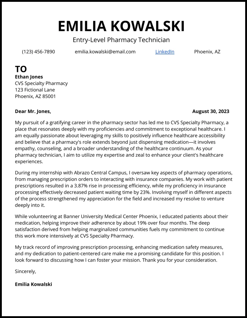 35899 pharmacy tech experience