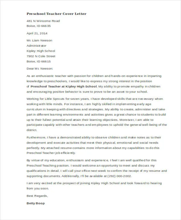 35902 preschool teacher skills