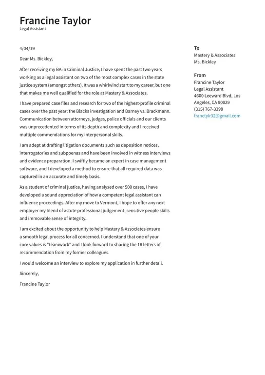 35910 legal experience