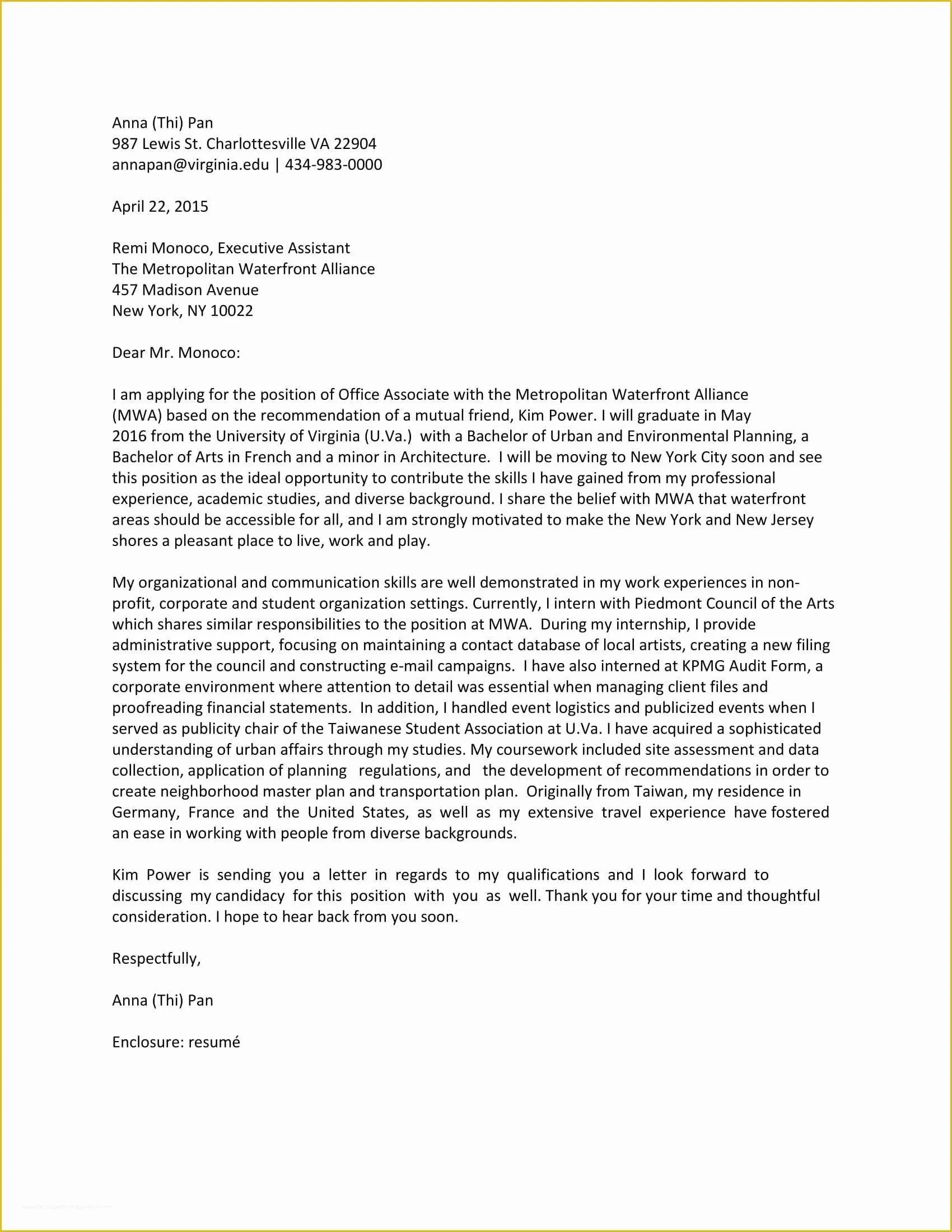 35924 cover letter components