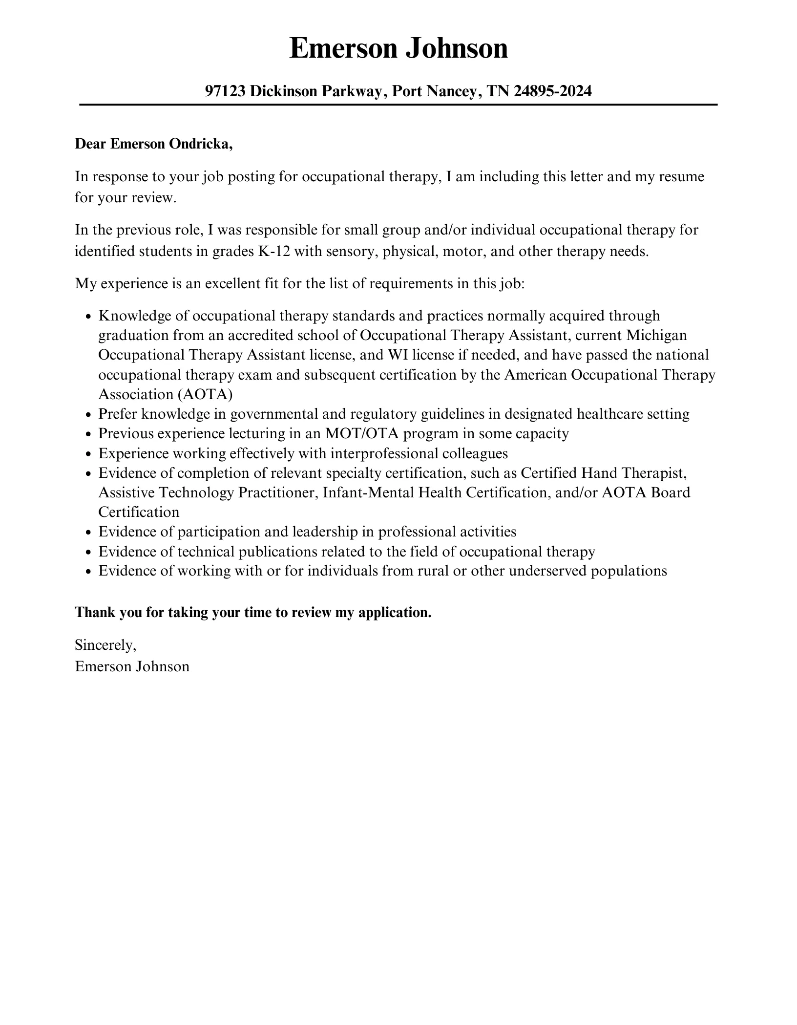 35927 ot job description