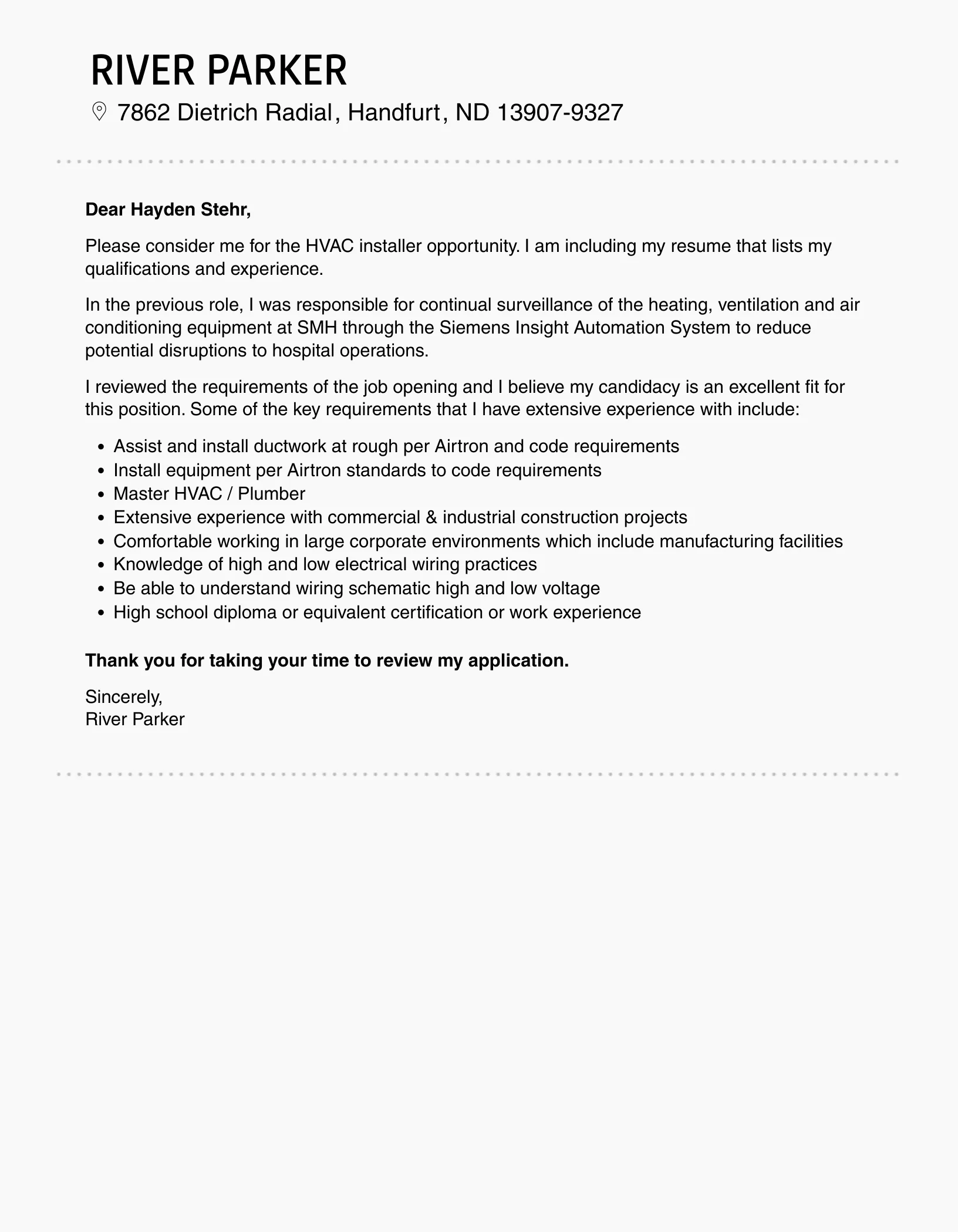 35928 hvac achievements