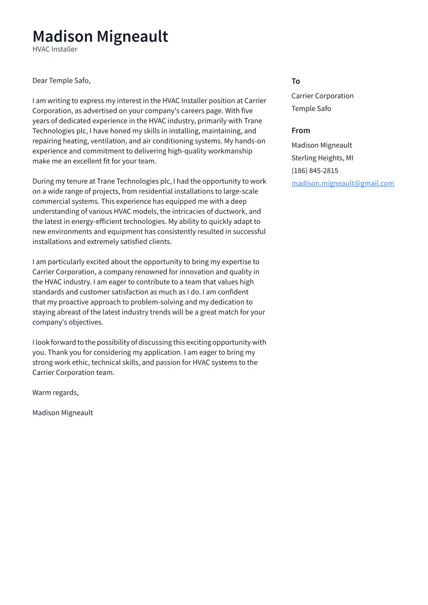 35928 hvac cover letter guide
