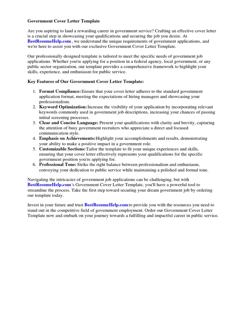 35930 cover letter government job