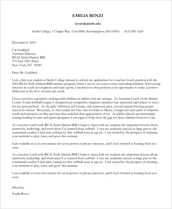 35931 cover letter email