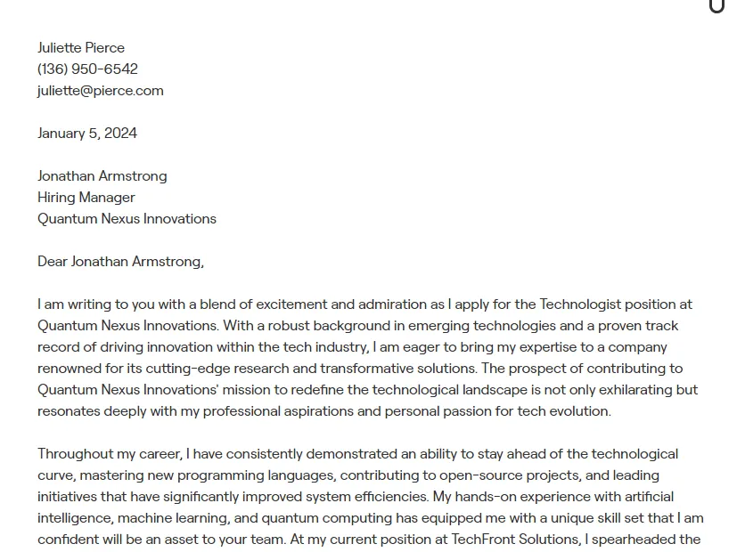 35932 data scientist cover letter