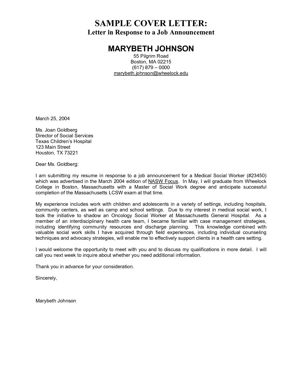 35938 cover letter formatting