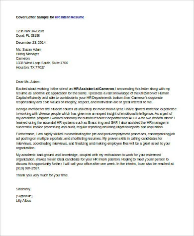 35943 hr intern cover letter 2