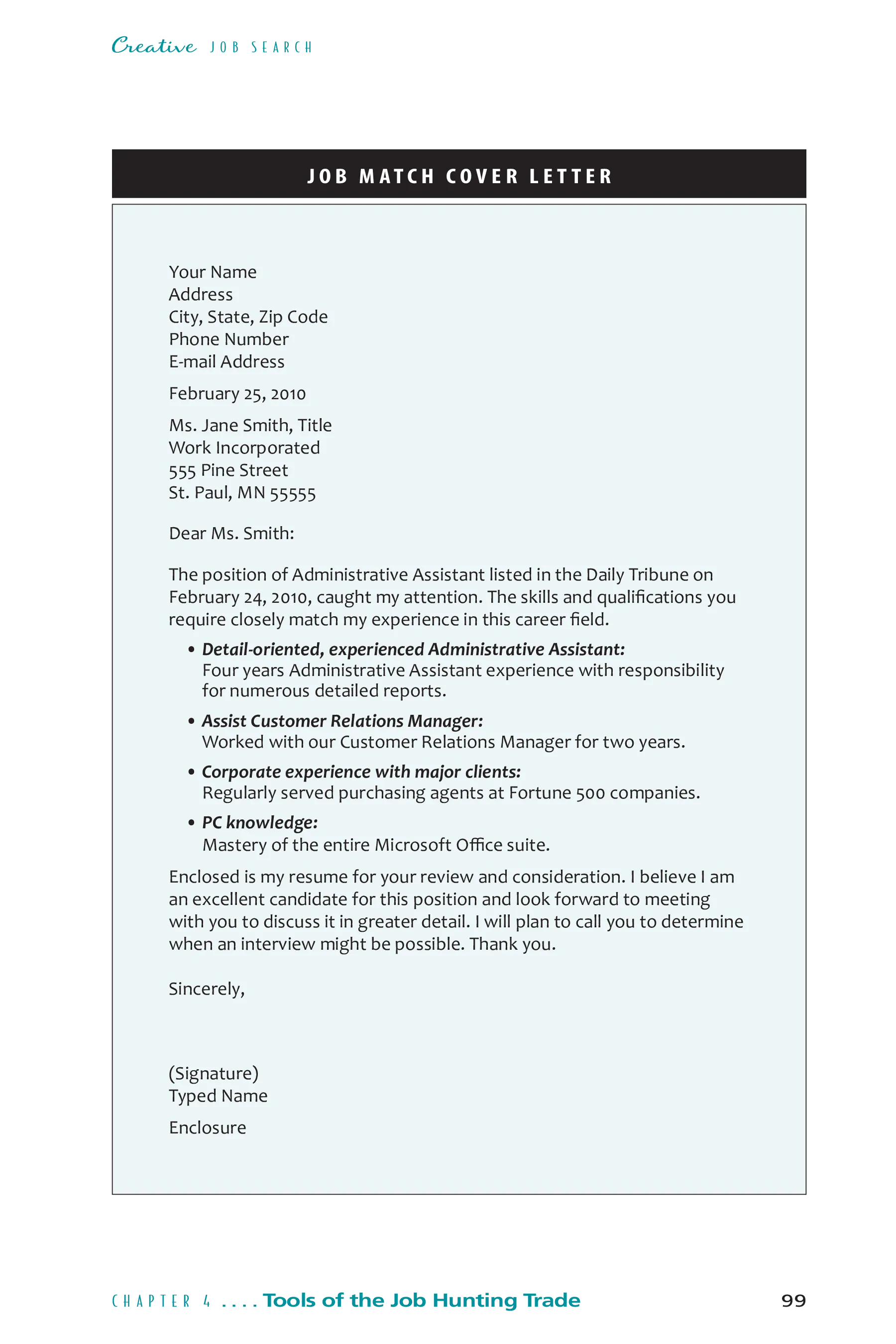 35959 cover letter writing job