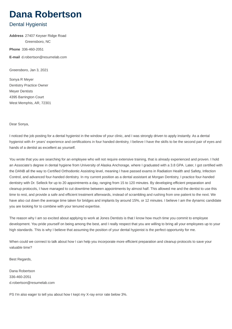 35969 cover letter components