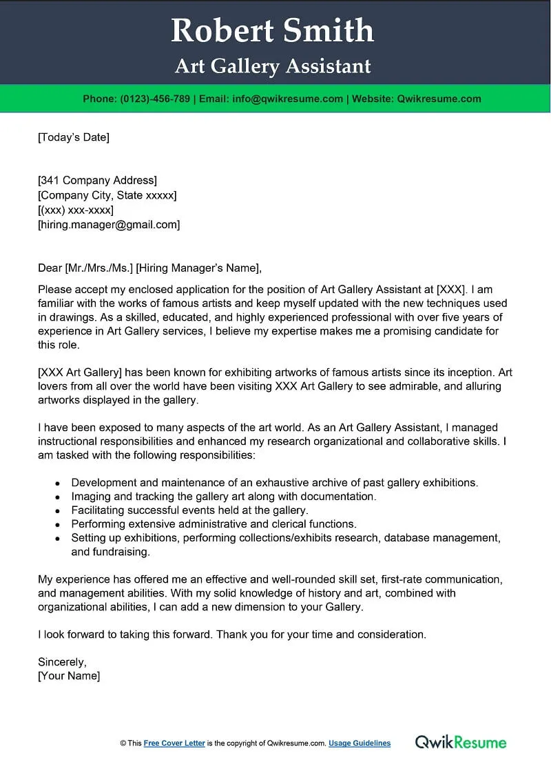 35974 independent contractor cover letter formatting