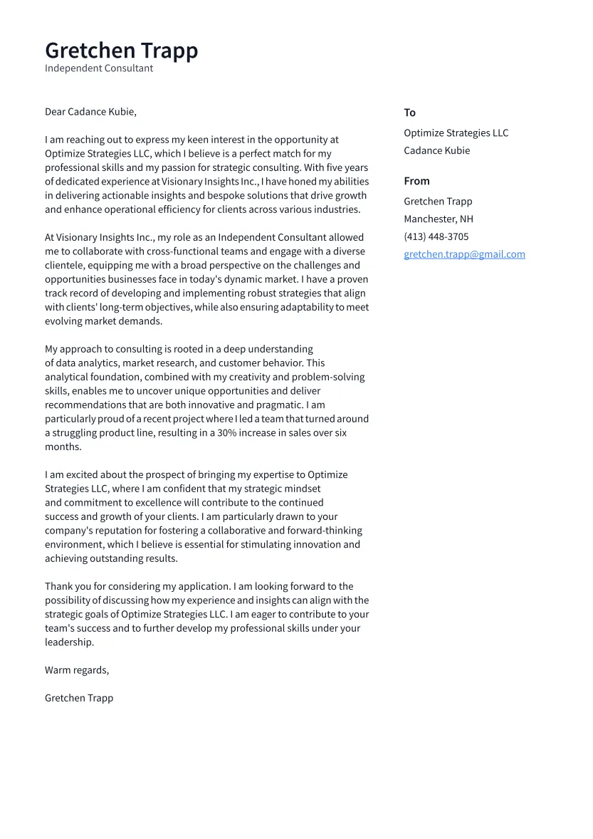 35974 independent contractor cover letter tailoring