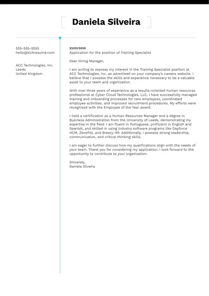 35980 cover letter structure