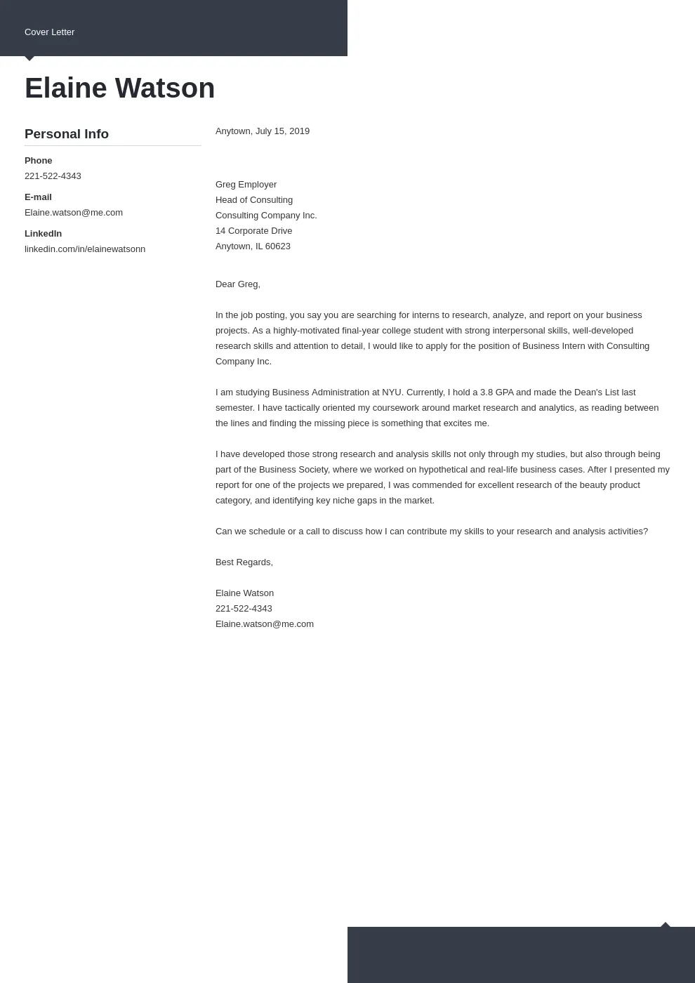 35990 business plan cover letter highlight