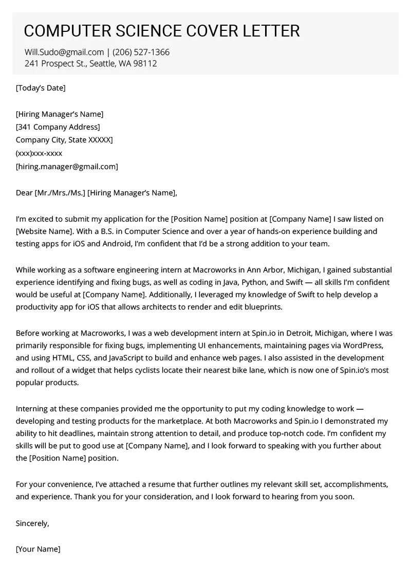 35995 cover letter importance