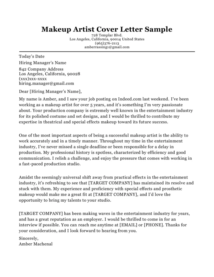 35998 makeup artist portfolio examples