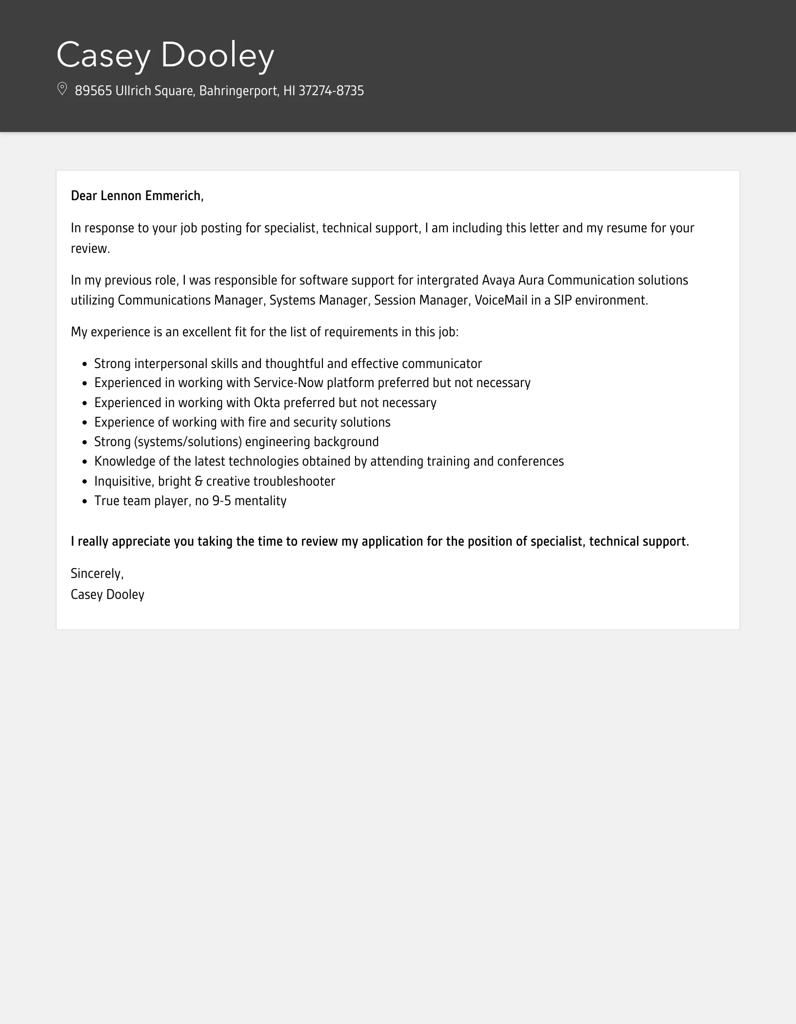 36011 technical skills examples