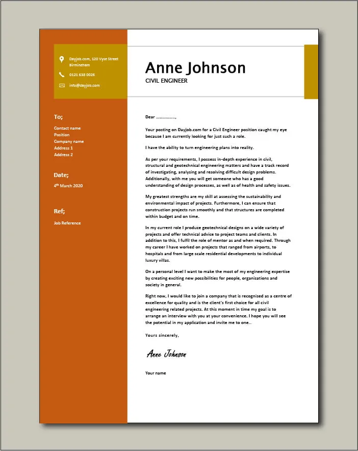 36019 cover letter keywords