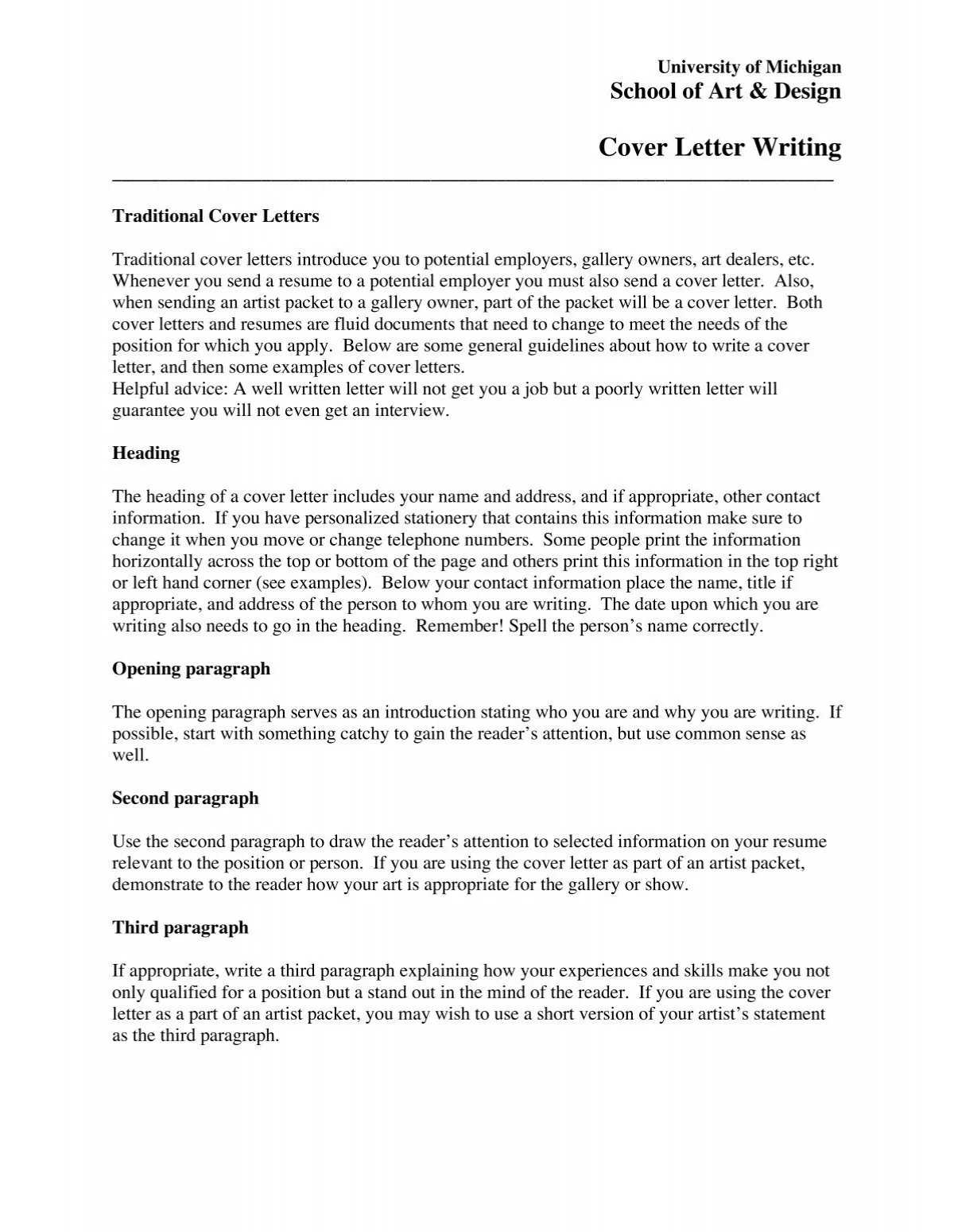 36025 first paragraph cover letter