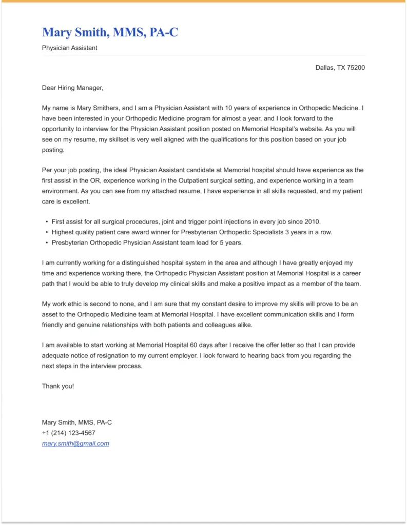 36031 cover letter formatting