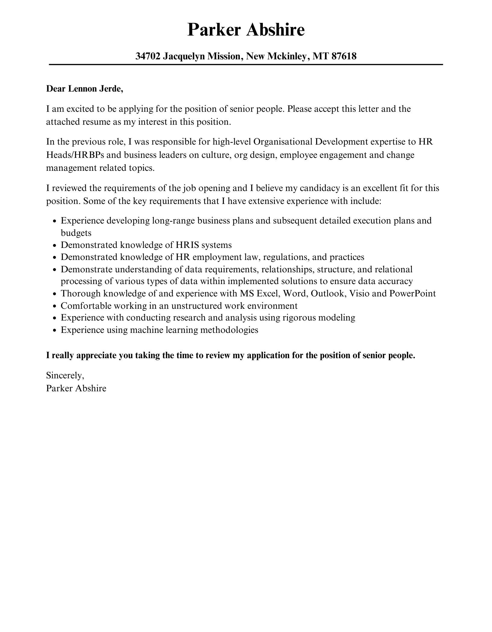 36032 senior cover letter example 4