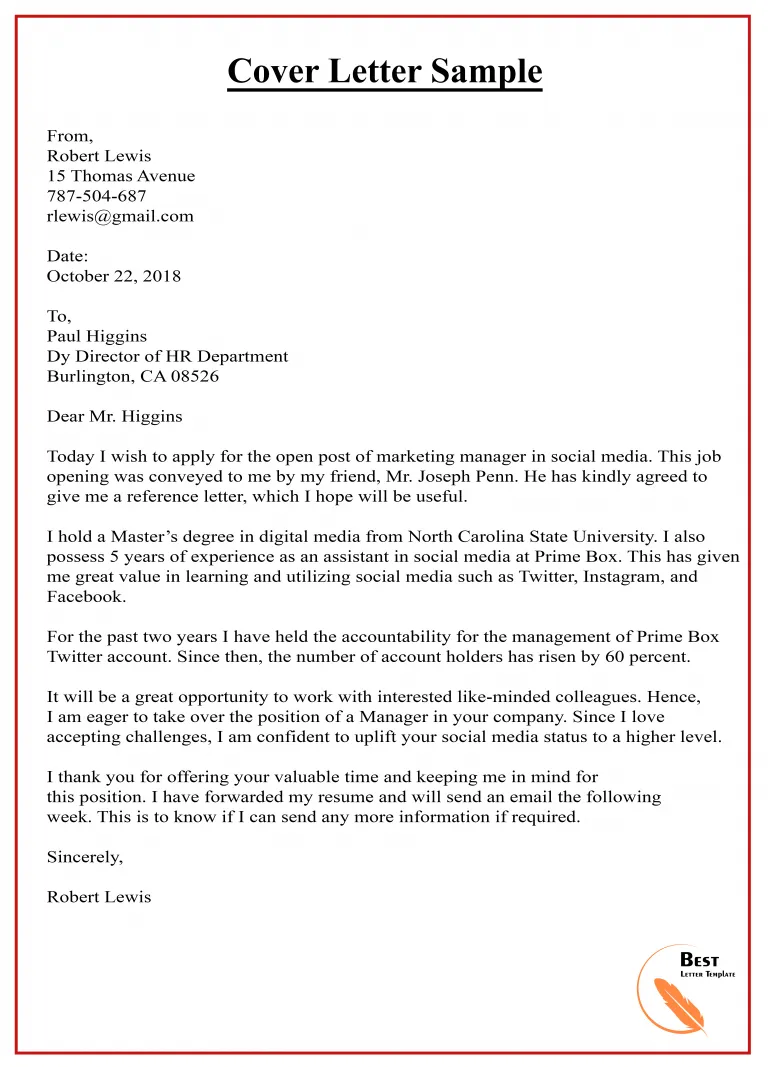 36033 cover letter formatting