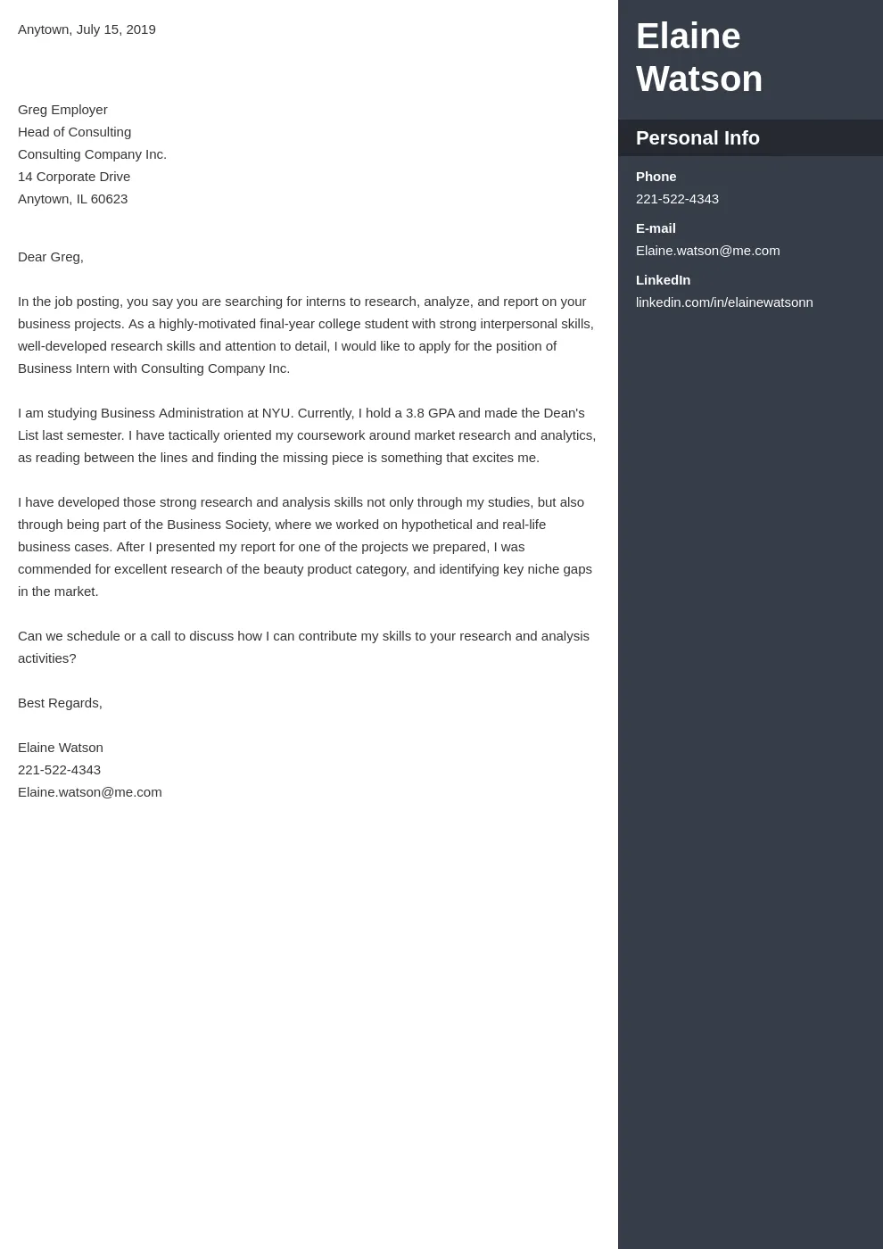 36035 business letter formatting