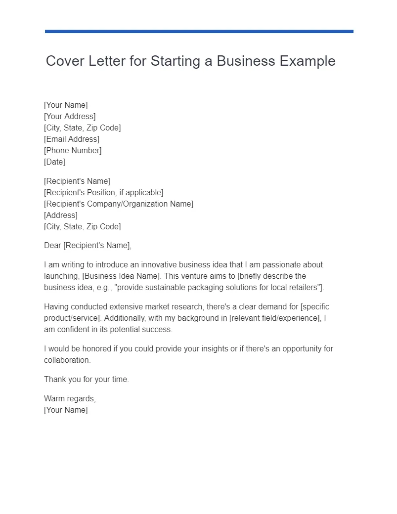 36035 cover letter structure