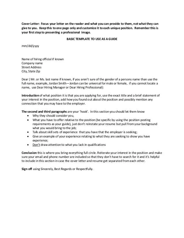 36038 cover letter formatting