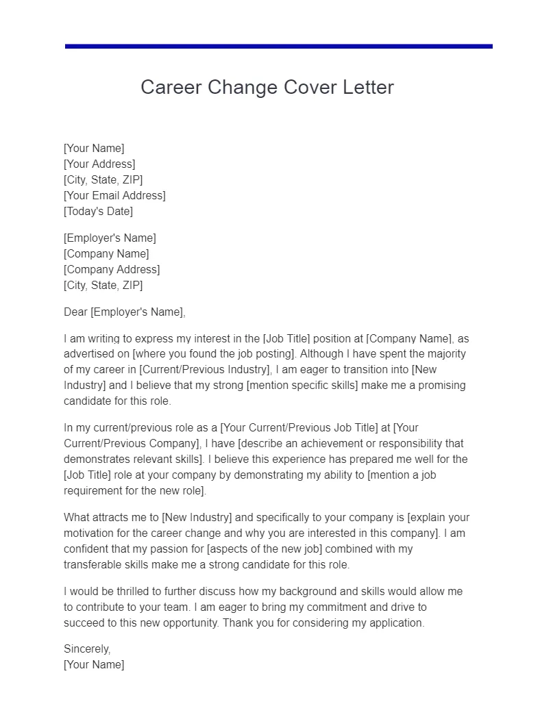 36047 cover letter career change