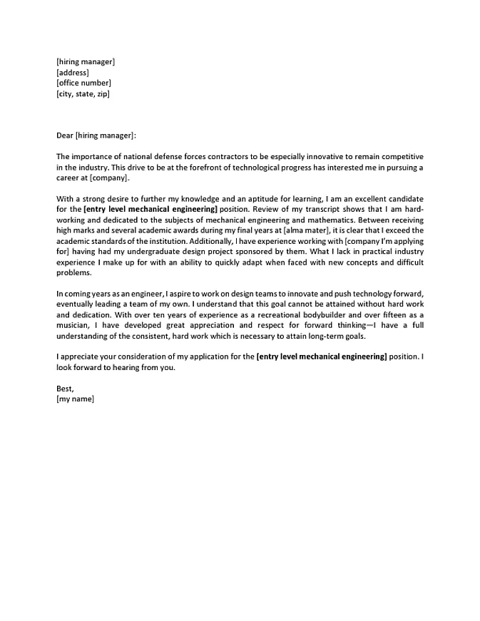 36053 tailoring cover letter